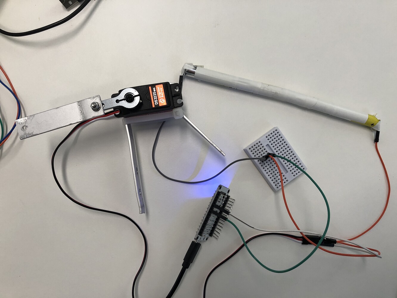 Servo DS3225MG not working properly Motors, Mechanics, Power and