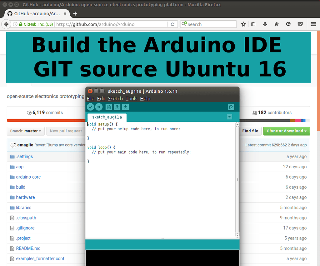 FYI building from GIT - IDE 1.x - Arduino Forum