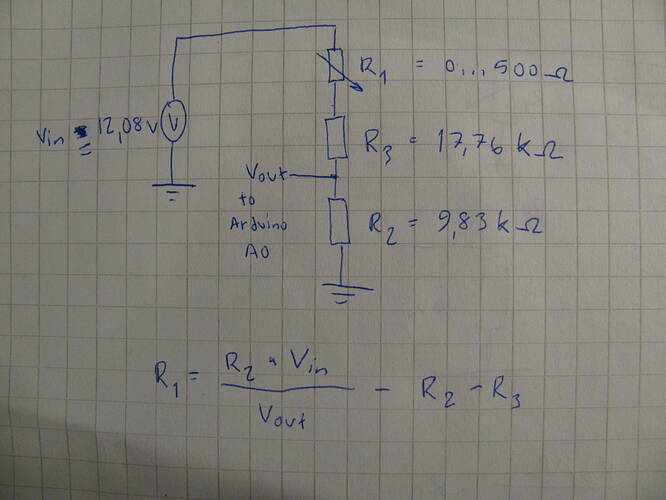 Calculating resistance with Arduino - Programming - Arduino Forum