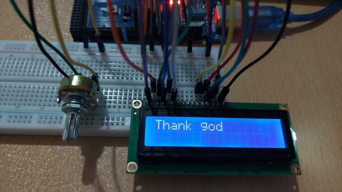 16x2 lcd does not display any text (only squares) - Displays - Arduino ...