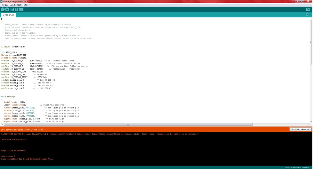 Motor Driver Sample Circuit - IDE 1.x - Arduino Forum