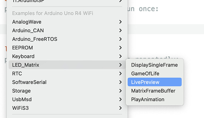 I made an alternative editor for LED Matrix frames - UNO R4 WiFi ...