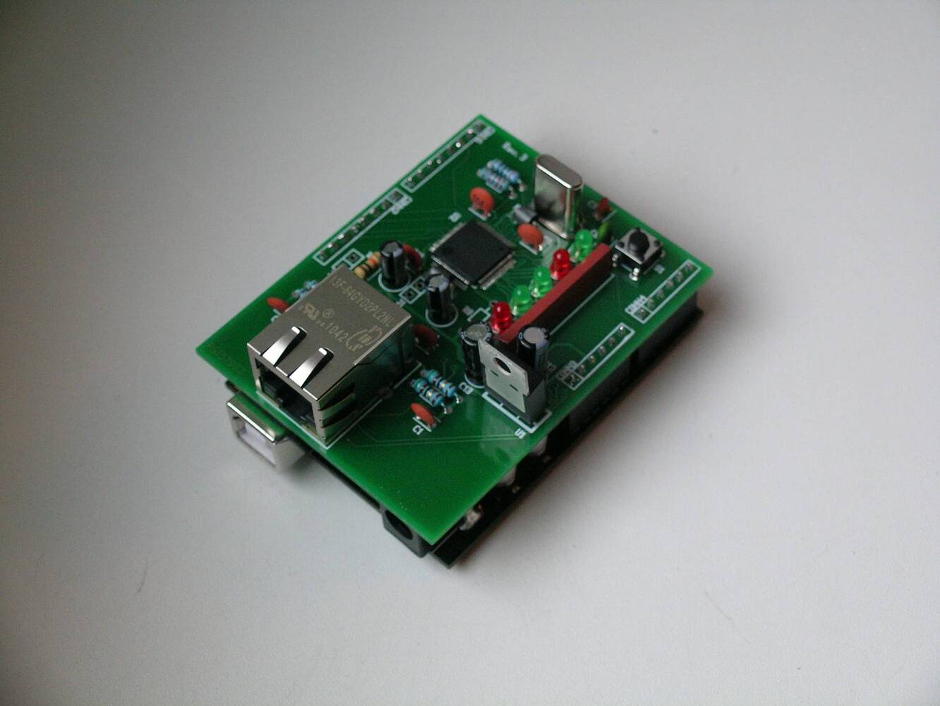 DIY Ethernet shield (W5100) - Hardware Development - Arduino Forum