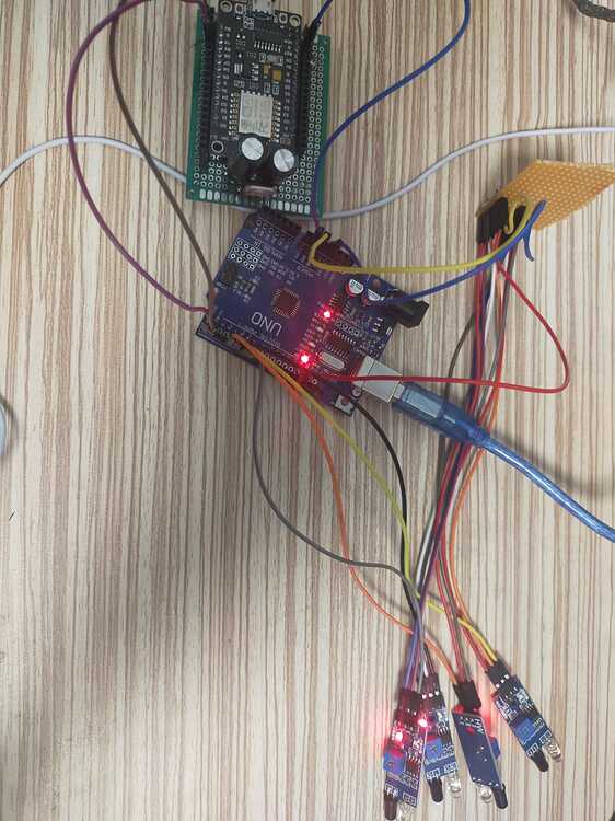 IOT Parking with arduino and esp8266 nodeMCU wifi module - Project ...