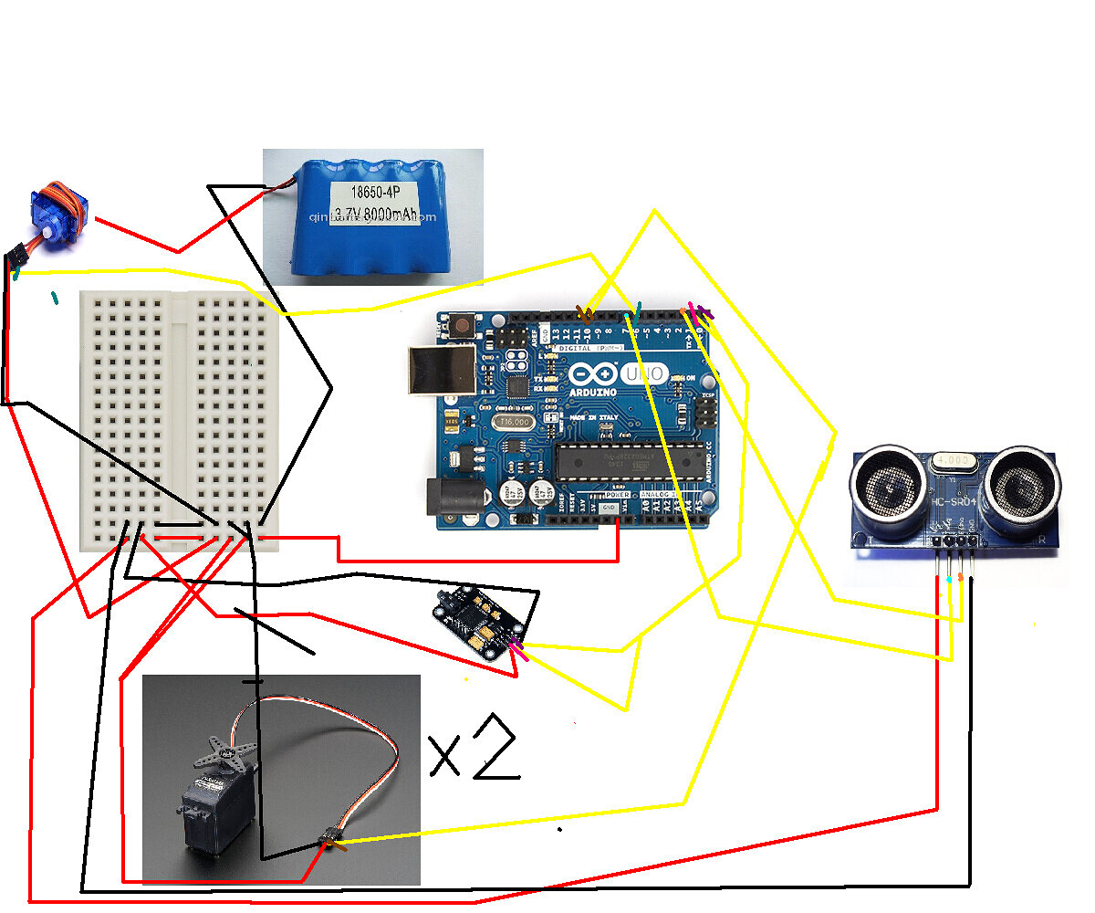 Motor Seizure, Continuous Rotation Servo Help- Arduino Uno R3 - General ...