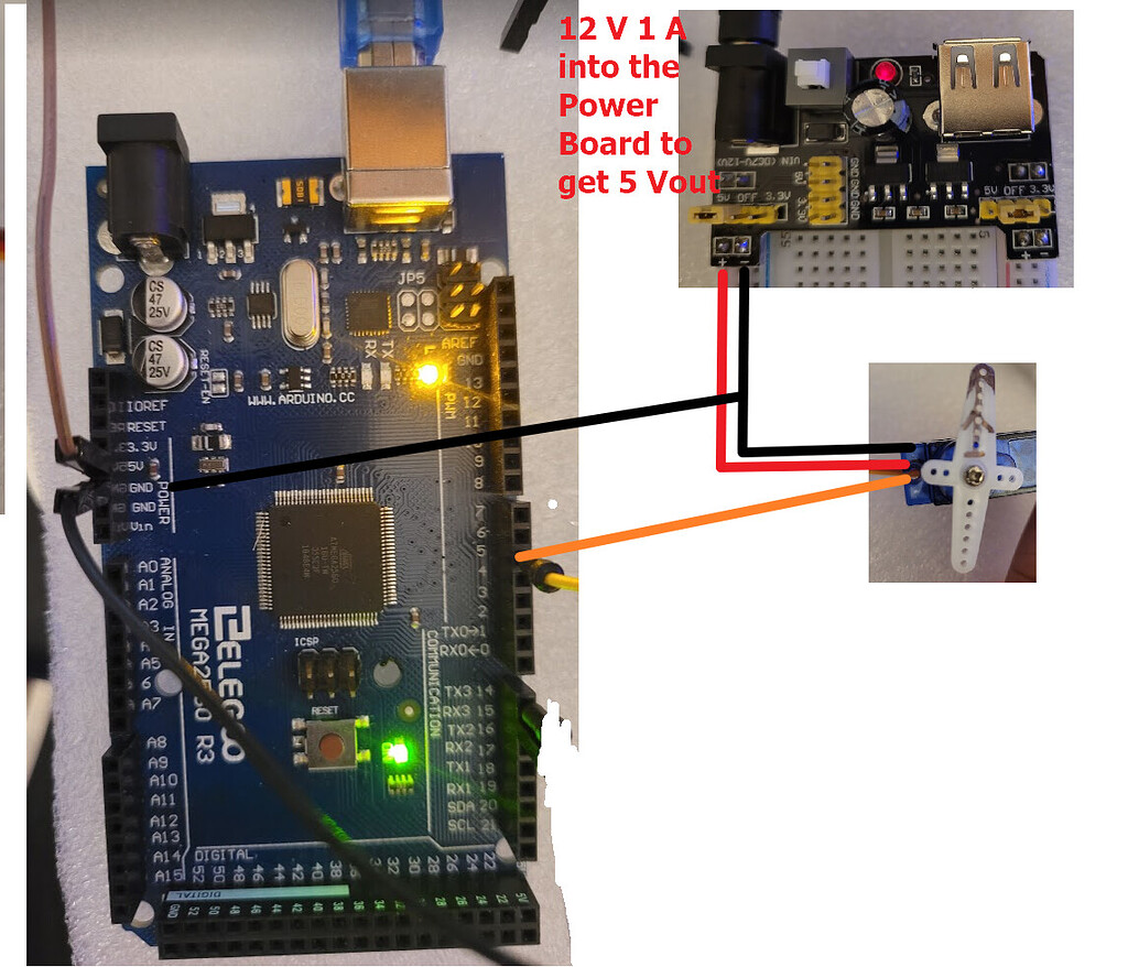 Servo Motor keeps going back to zero after the loop ends. - Motors ...