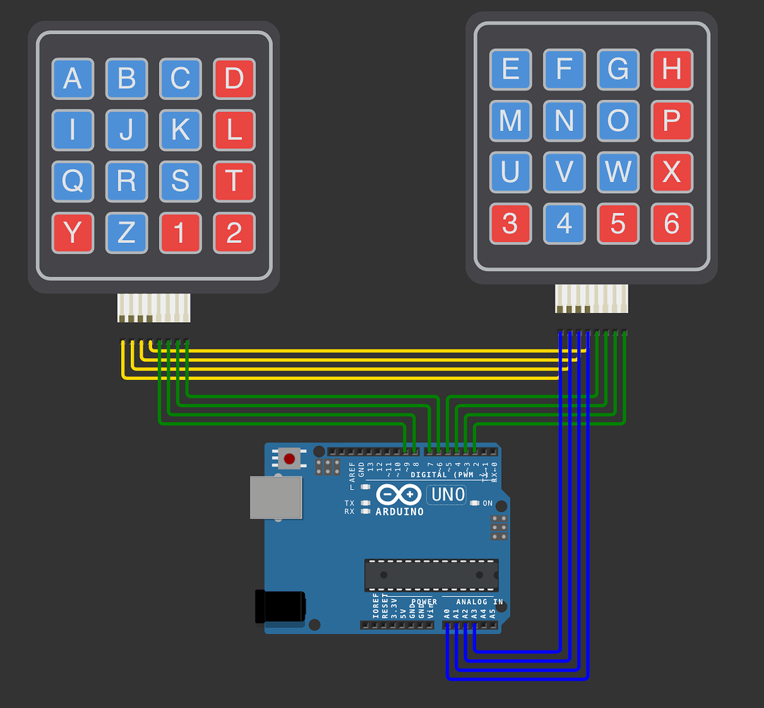 What the problem with my keyboard matrix? - General Guidance - Arduino ...