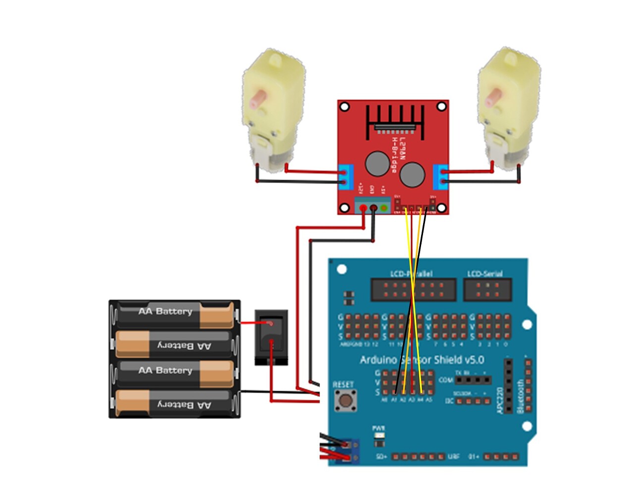 Adding TCS3200 color sensor to robot car - General Guidance - Arduino Forum