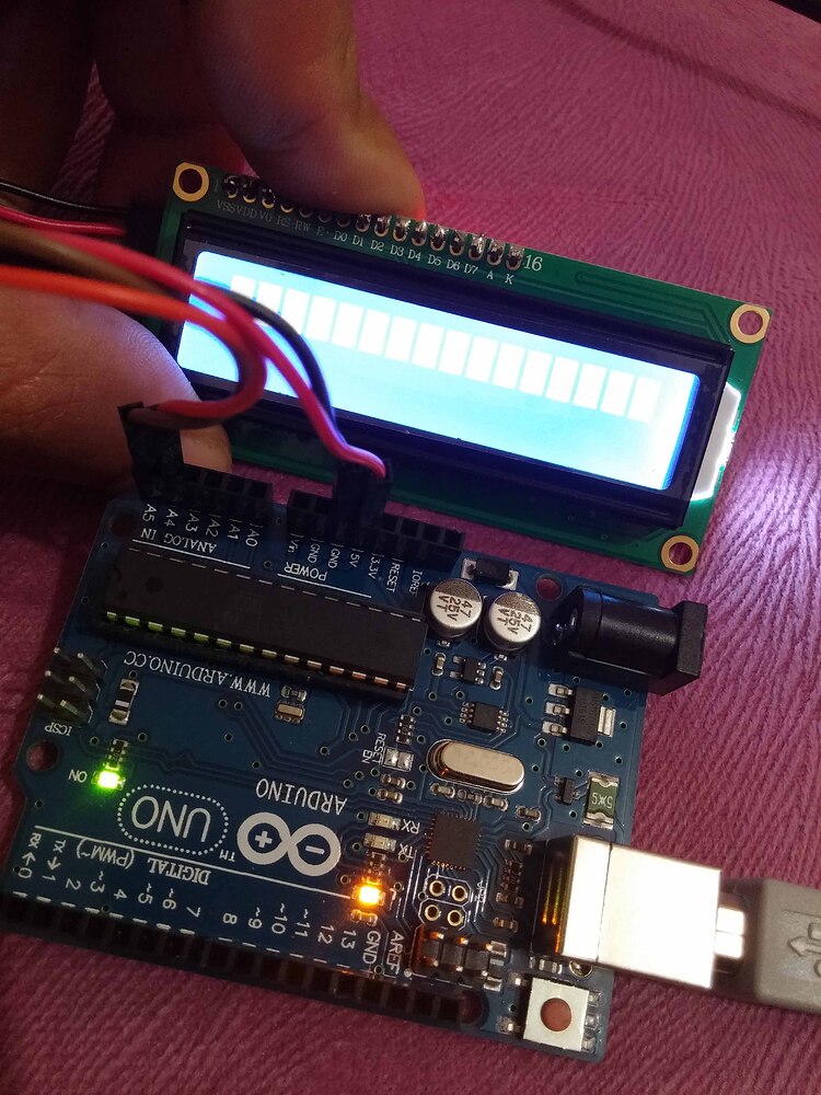 16x2 QAPASS LCD With I2C Module - Boxes Problem - Displays - Arduino Forum