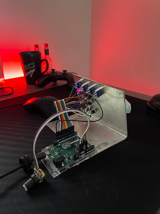 Simple switch panel and throttle for Flight Sim - General Guidance ...