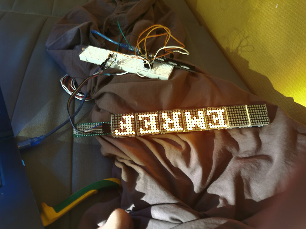 module led 8*8 - Français - Arduino Forum