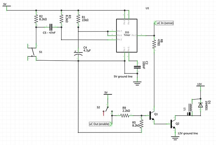 555PowerTransDriverCircuit