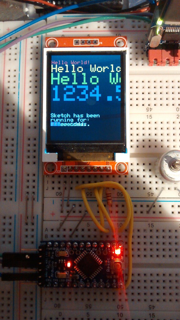 How to avoid superimposed data when printing to an LCD - Programming ...