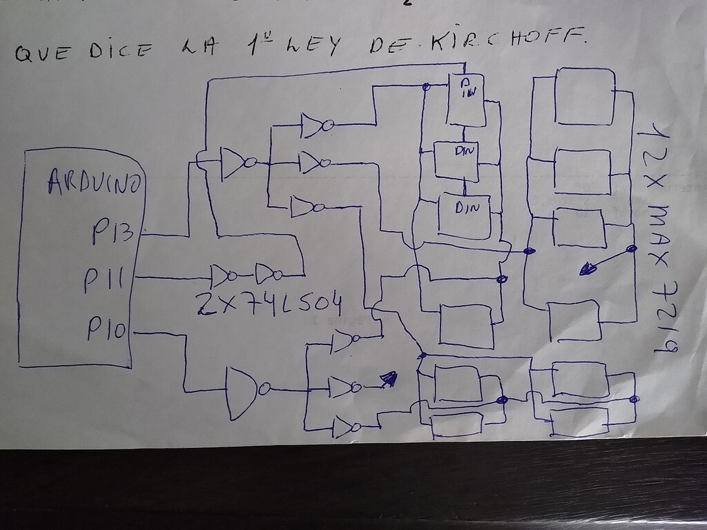 MAX7219 display issues - LEDs and Multiplexing - Arduino Forum