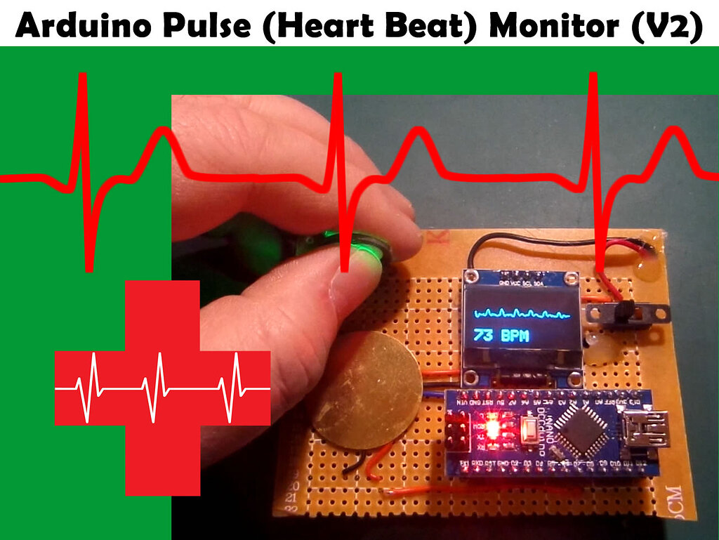 Heart Rate Sensor Pin Diagram How To Interface Heartbeat (pu