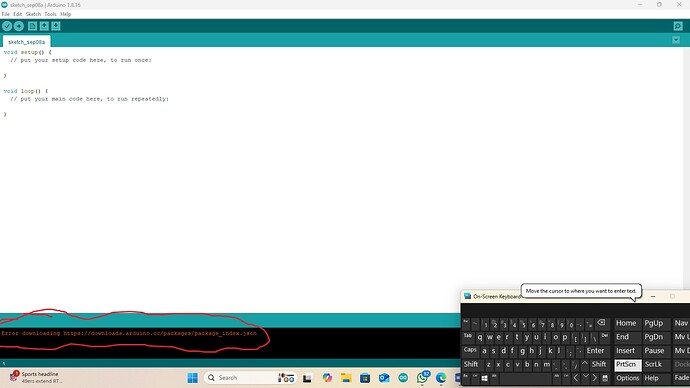 Arduino Error 1