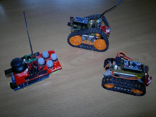 Tracked Rover and Remote.JPG