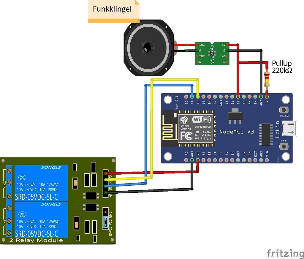 Wireless Doorbell detecting with ESP - General Electronics - Arduino Forum