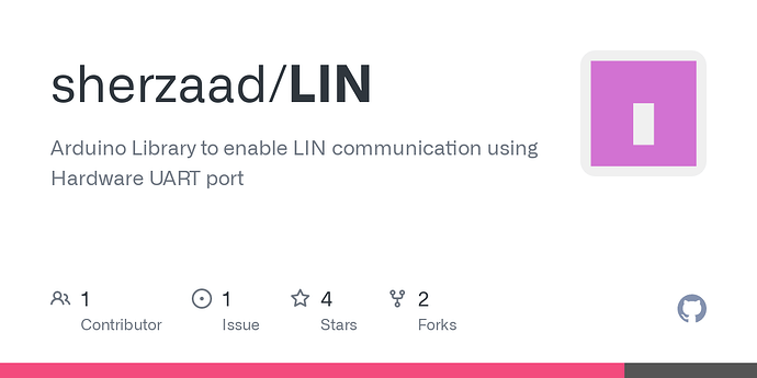 LIN to I/O module - Programming - Arduino Forum