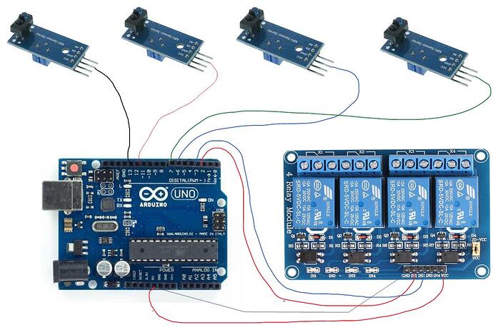 Problem with 4 channel relay - General Guidance - Arduino Forum