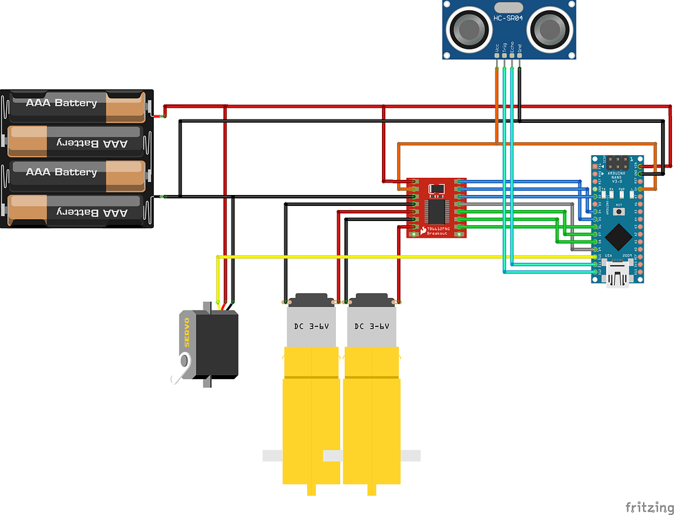 Does this look ok for a simple obstacle-avoiding bot before I commit to ...