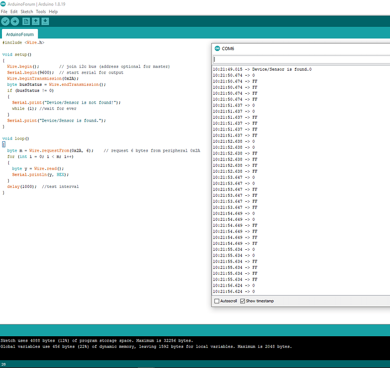 Ldc1612 I2C communication with UNO - Networking, Protocols, and Devices ...