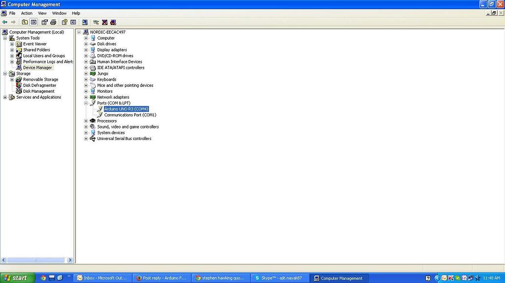 Arduino Uno serial port conflict on Windows IDE 1.x Arduino Forum