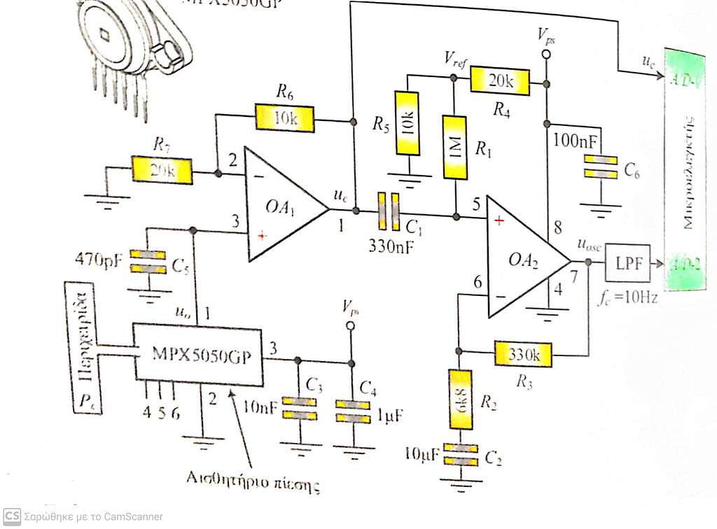 Create a blood pressure monitor using mpx5100dp Sensors Arduino Forum