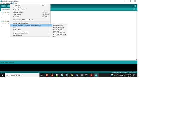 atmega16u2 screen shot
