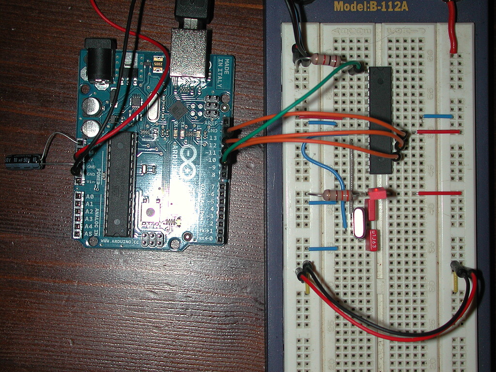 Uno R2 -> bootloader on 328P-PU on breadboard - Programming Questions ...