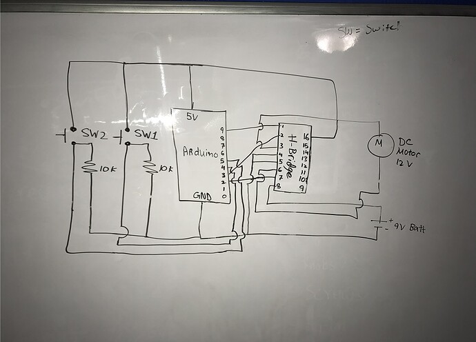 How to use two micro-switches to control the direction of a motor ...