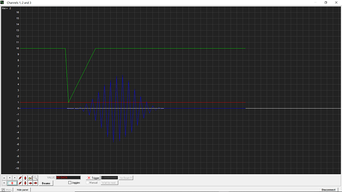 tfilter step response