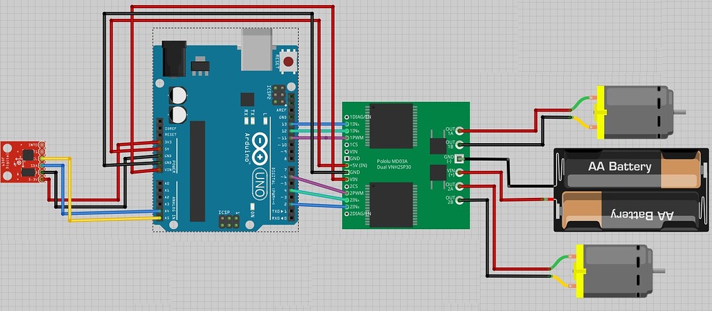two wheeled robot - Project Guidance - Arduino Forum