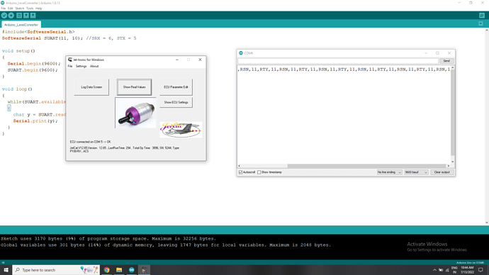 Using Arduino to read and write data to RS232 device - Page 2 ...