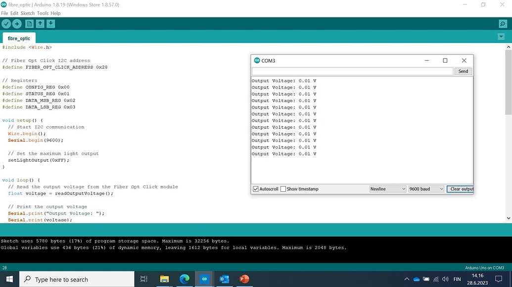 Fiber optic using Arduino Uno Programming Questions Arduino Forum