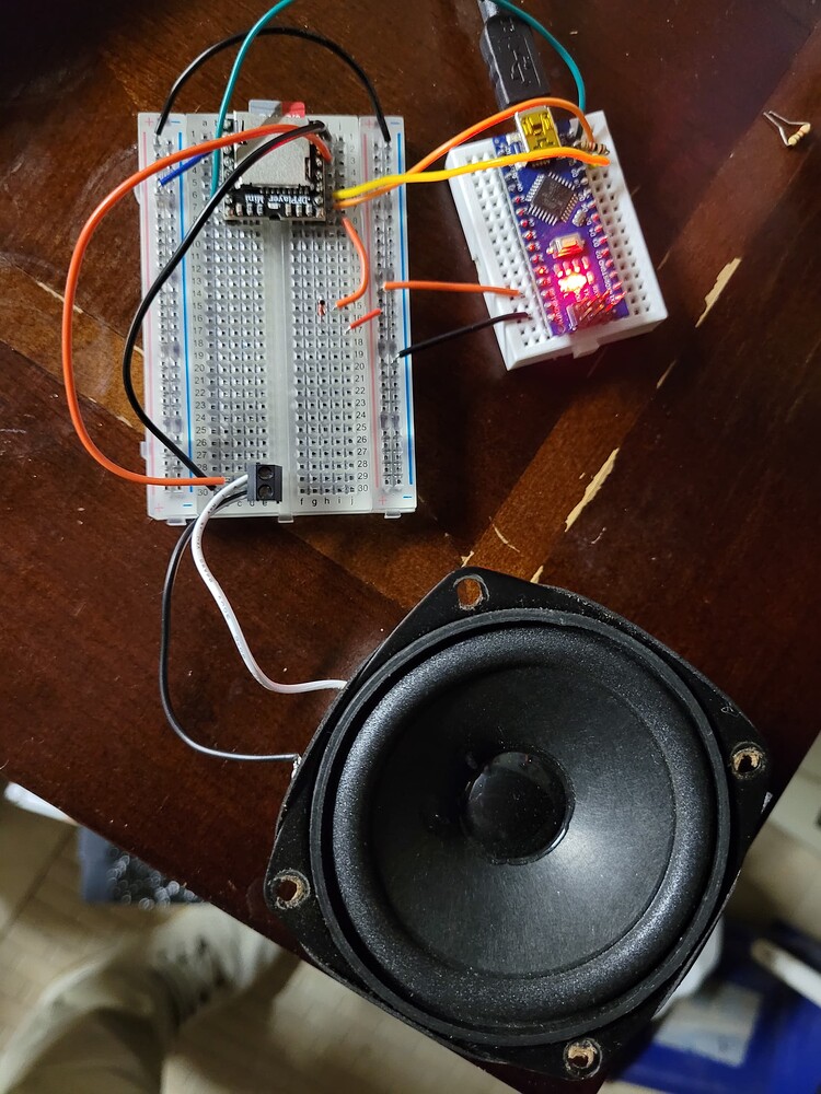 Trouble with dfplayer mini. Distorted buzzing sound. (pics included) Audio Arduino Forum