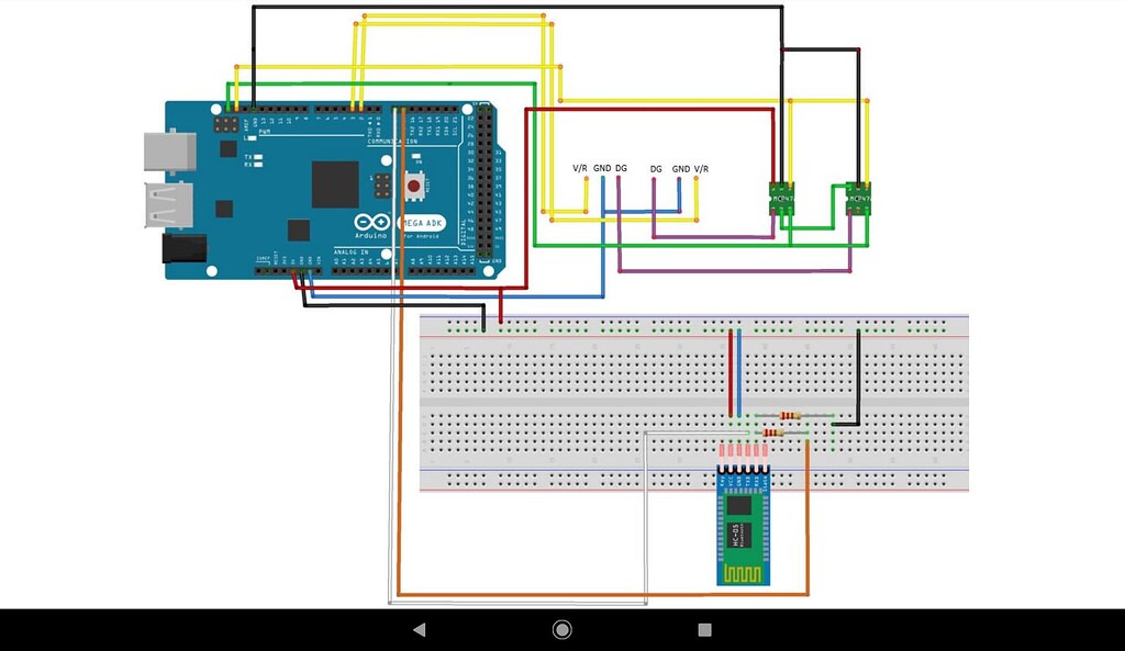 Delay problem when using two DC motors simultanious - Motors, Mechanics ...
