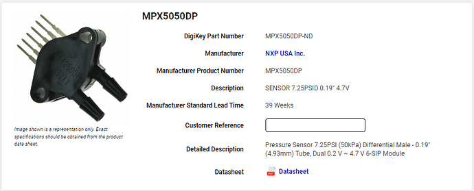 MPX5050DP