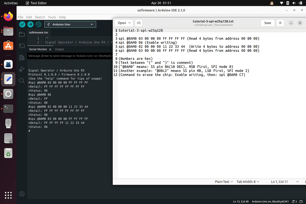 Easy way to test/debug/drive I2C and SPI (Step-by-step tutorial) (Open