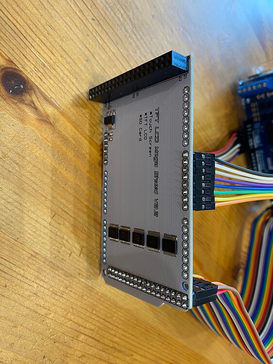 Mega + Display shield + Motor shield stacking up - General Guidance ...