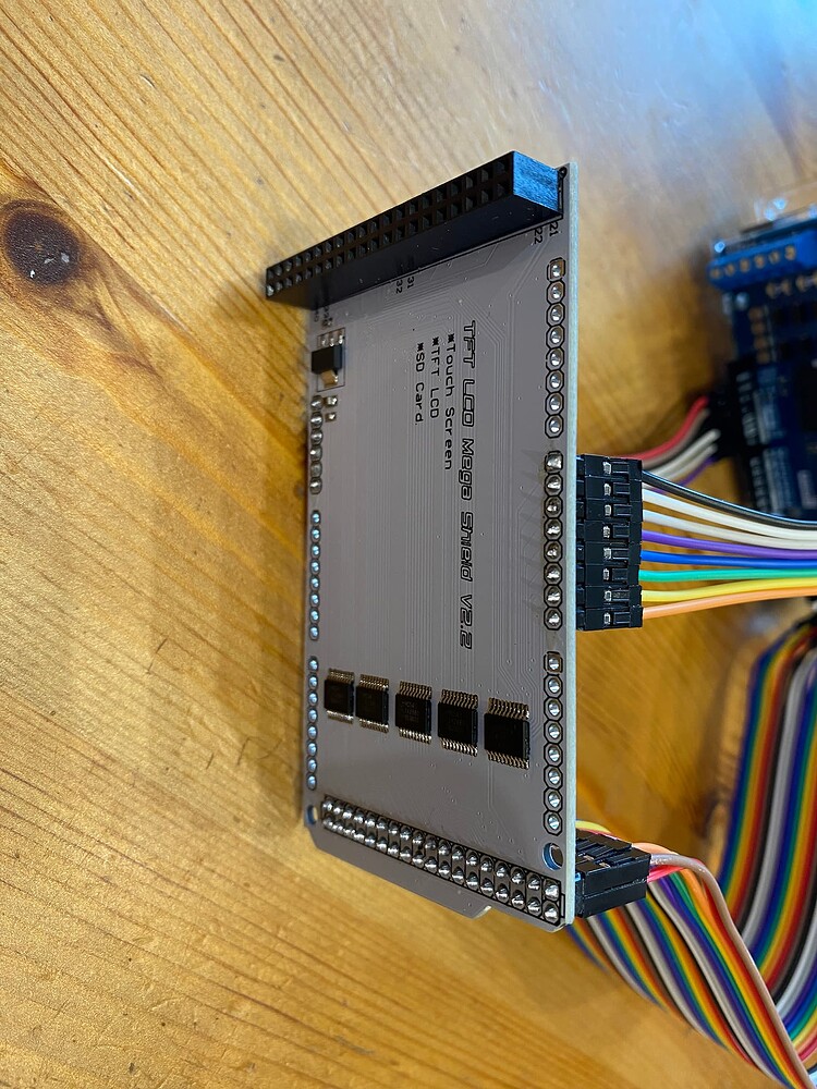 Mega + Display shield + Motor shield stacking up - General Guidance ...