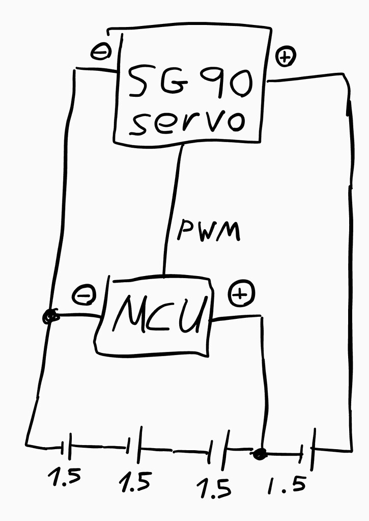MCU + Servo Multiple voltages General Electronics Arduino Forum