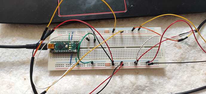 4 sensors with non-parasite mode working fien