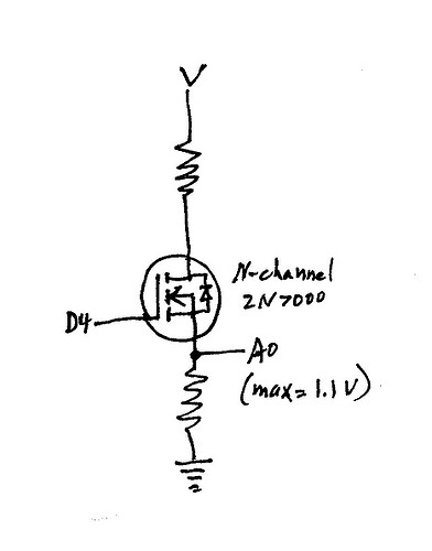 Switched Divider - NPN