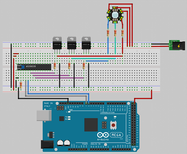 Driving RGB LEDs with WS2803s and MOSFETs - LEDs and Multiplexing ...