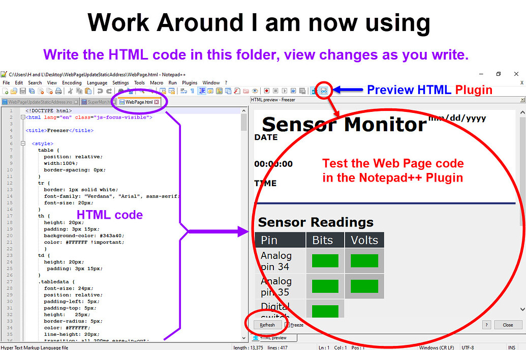 Insert a HTML file at specific location in a sketch? - Programming ...