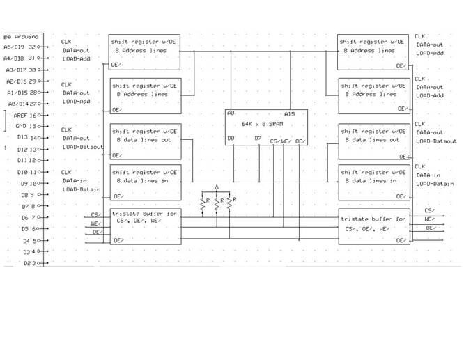 External RAM/Flash chip on the arduino? - General Guidance - Arduino Forum