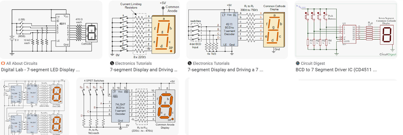7 segment display using esp32 - Page 3 - Programming - Arduino Forum