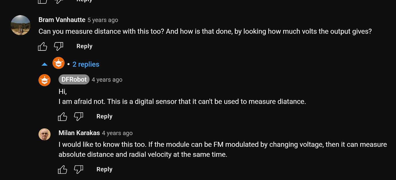 10.525GHz Doppler Effect Microwave Motion Sensor Sensors Arduino Forum
