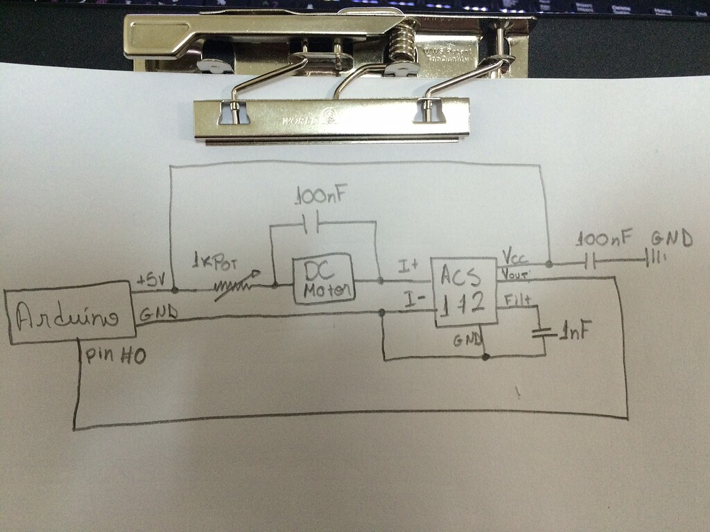 ACS172 - DC current measuring: Problem reading Vout - Sensors - Arduino ...